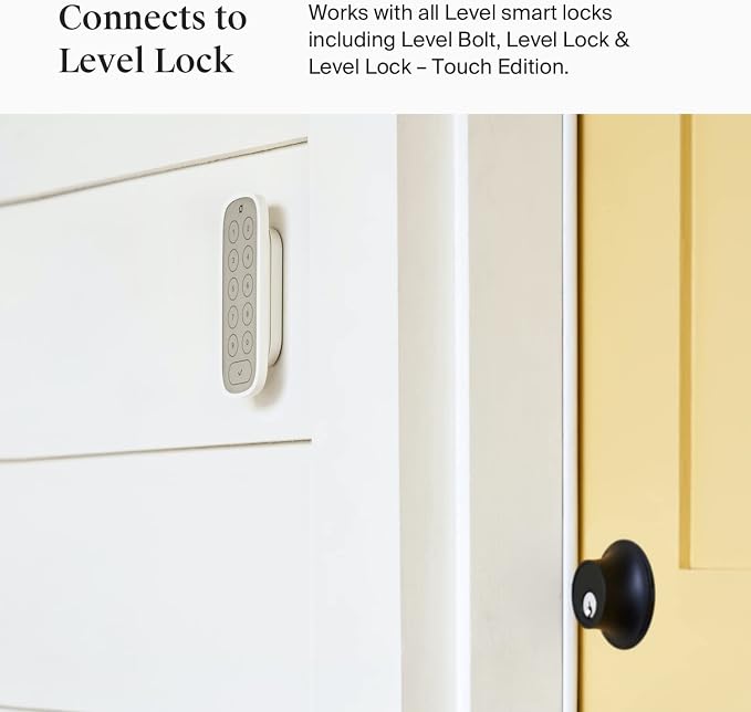 Level Keypad - Compatible with Any Level Lock or Bolt - Weatherproof with LED - Image 2