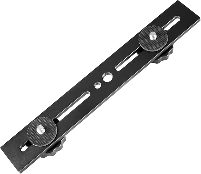 Neewer 8"/20.3cm Dual Camera Mount Tripod Bracket by Neewer