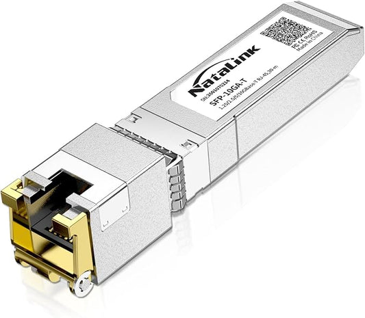 10G SFP+ to RJ45 Transceiver, Auto-Negotiation Copper SFP to Ethernet Module by Unknown