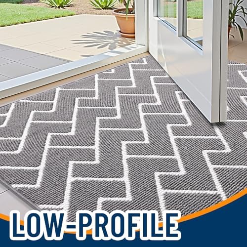OLANLY Front Door Mat 70x23, Low-Profile Easy Clean Doormat - Image 3