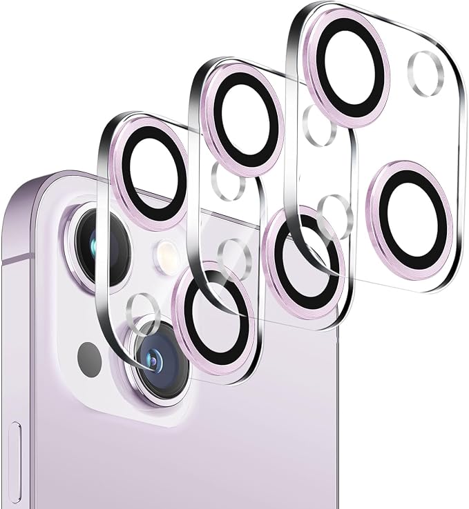 Dengduoduo 3 Pack Tempered Glass Camera Lens Protector by Dengduoduo