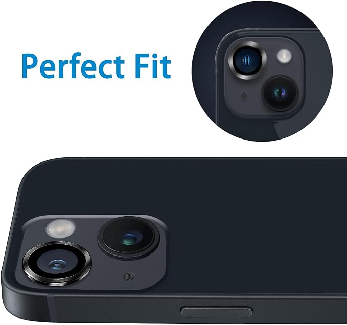 Compatible with iPhone 15 and 15 Plus Camera Lens Protector, Anti-Scratch Lens - Image 6