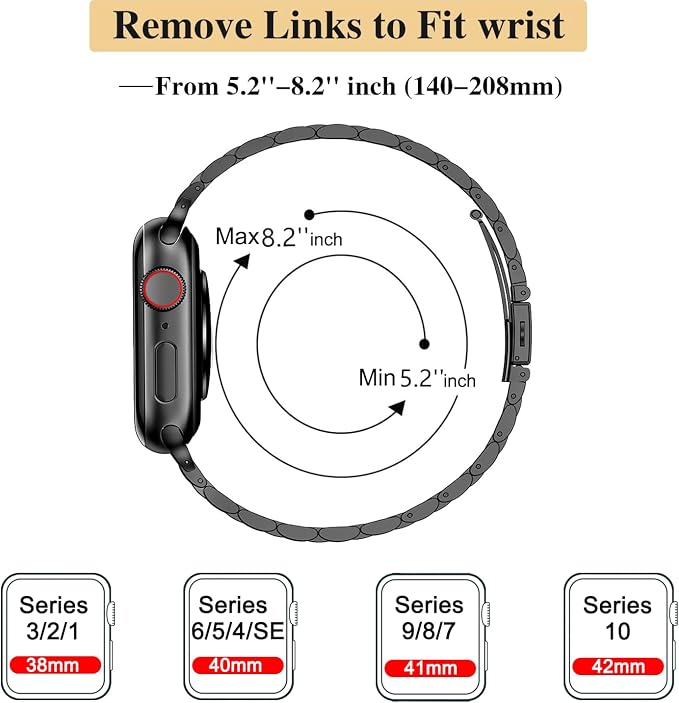 MioHHR Slim Metal Band Compatible - Image 6