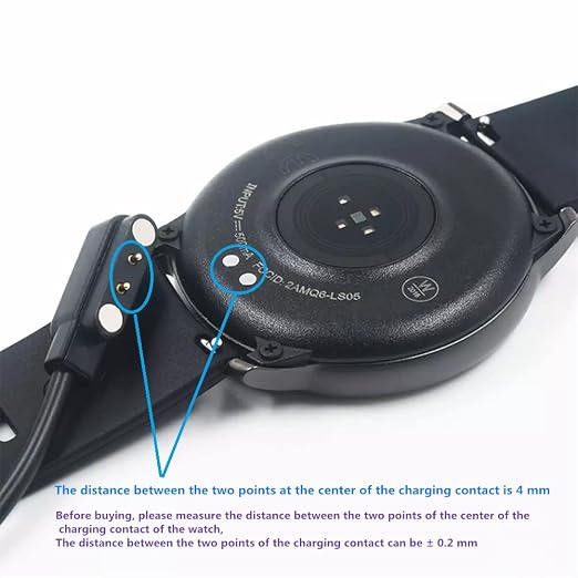Smart Watch Universal Charger Magnetic, da fit Smartwatch Accessories 2 Pin 4mm - Image 3