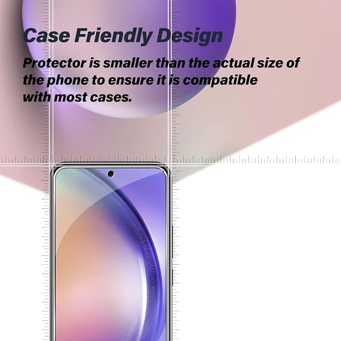 BIGFACE Galaxy A54 Tempered Glass Screen Protector + Camera Lens Protector - Image 5