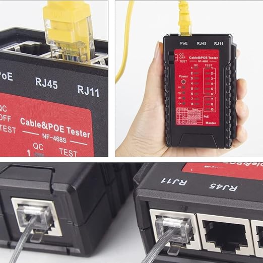 NOYAFA Network Cable Tester for RJ45 RJ11 RJ12 /Cat5 Cat5e Cat6 Cat6a Cat7 - Image 6
