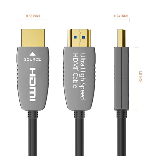 RUIPRO 8K HDMI Ultra High Speed Latest 2.1b Certified Fiber Optic Cable CL2 - Image 7