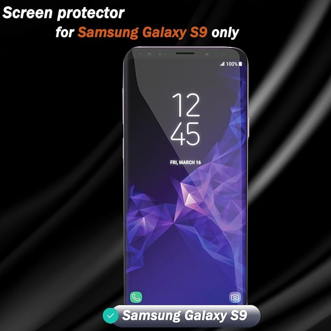 3 Pack for Samsung Galaxy S9 Screen Protector Flexible TPU Film Not Tempered - Image 2