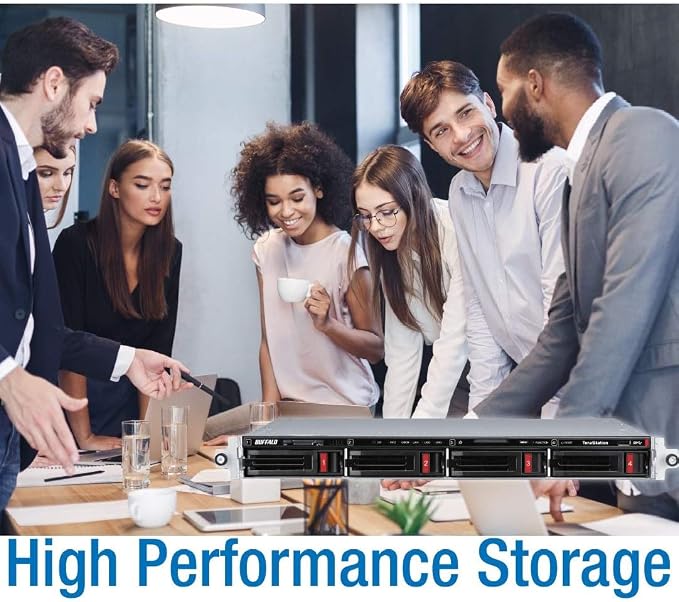 BUFFALO TeraStation WS5420RN 4-Bay Windows Server IoT 2025 1U NAS 16TB w/HDD - Image 4