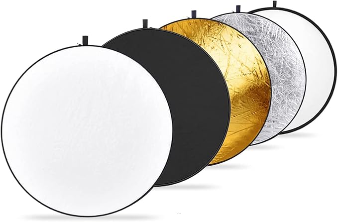 NEEWER 32 Inch/80 Centimeter Light Reflector Light Diffuser 5 in 1 Collapsible by Neewer