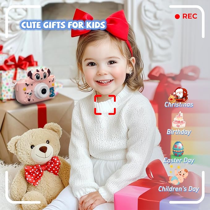 Kids Camera Toddler Digital Camera Little Girls Toy Camera - Image 7