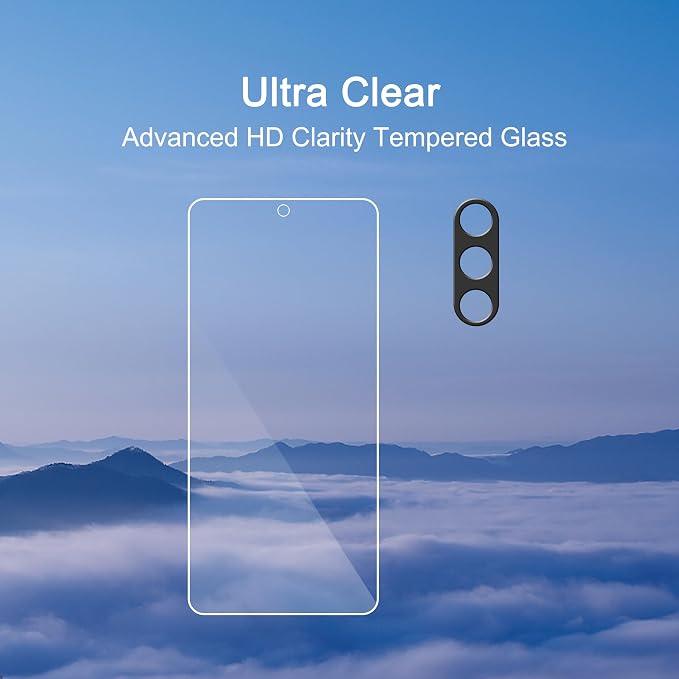 Ailun Screen Protector for Galaxy S24+ / S24 Plus 3Pack + 3Pack Camera Lens - Image 4
