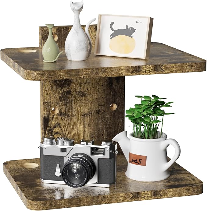 WALI Floating TV Shelf, 2 Tier Projector Shelf by WALI