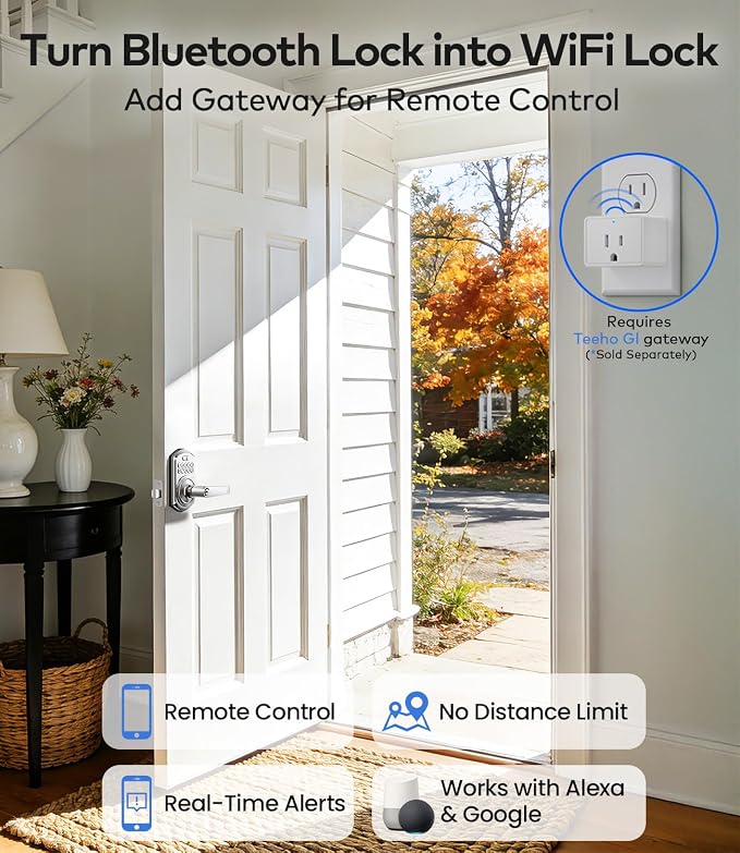 TEEHO TE019 Smart Keypad Door Lock - Image 5