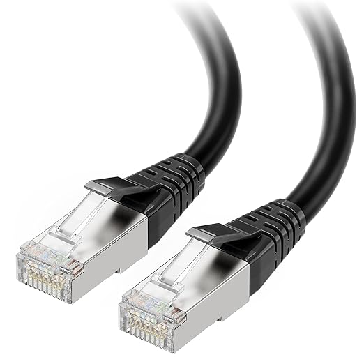 Cable Matters 40Gbps Shielded Cat 8 Ethernet Cable - 5ft by CableMatters