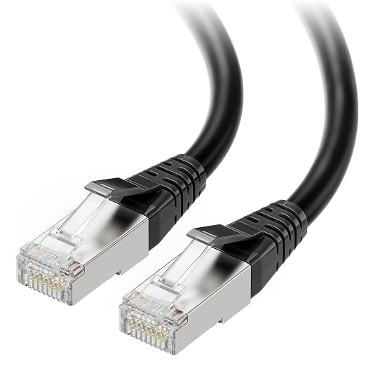 Cable Matters 40Gbps Shielded Cat 8 Ethernet Cable - 25ft by CableMatters