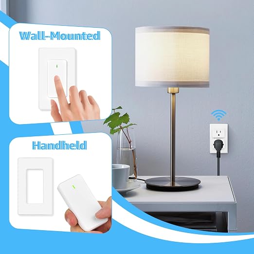 WiFi Plug with Switch, Compatible with Alexa and Google Home via Tuya, Compact - Image 8