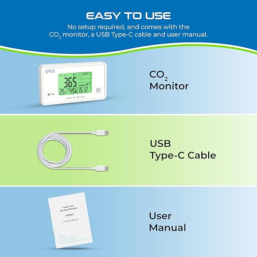 Sper Scientific Indoor Air Quality Monitor - Image 7