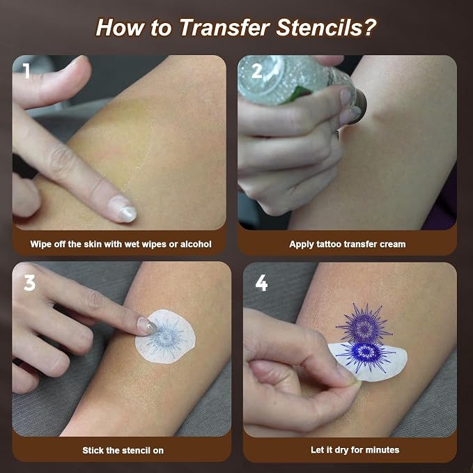 Tattoo Stencil Printer, Portable Wireless Bluetooth Thermal Transfer Machine - Image 5