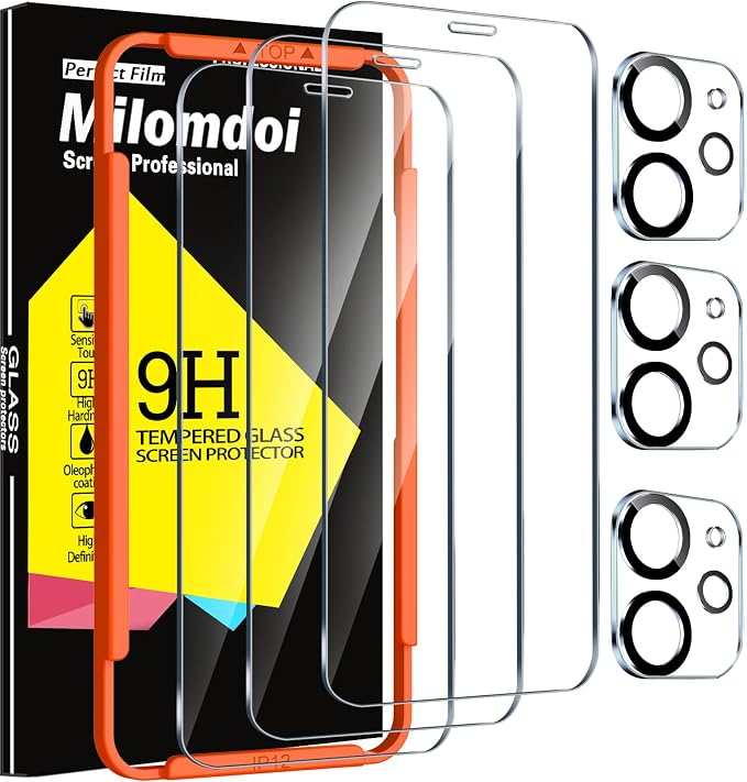 Milomdoi 3 Pack Screen Protector by Milomdoi
