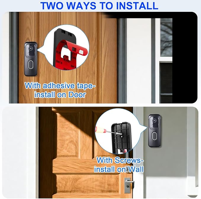 No Drill Doorbell Mount for All-new Blink Video Doorbell Only, Not Block - Image 3