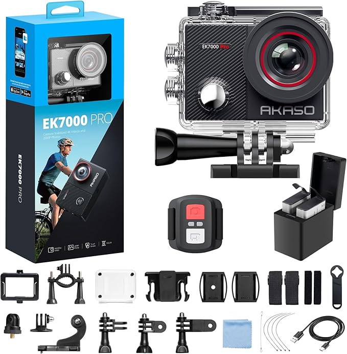 AKASO EK7000 Pro 4K30fps Action Camera by AKASO