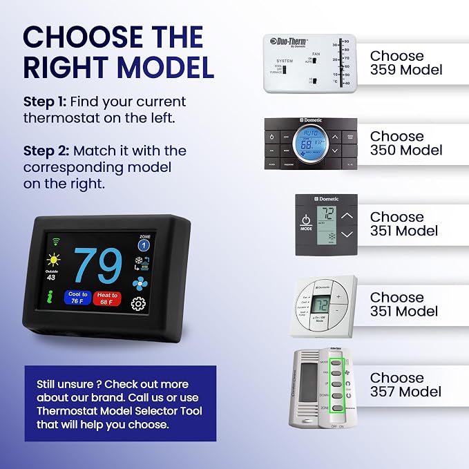 MICRO-AIR EasyTouch Digital RV Thermostat Replacement - Image 4