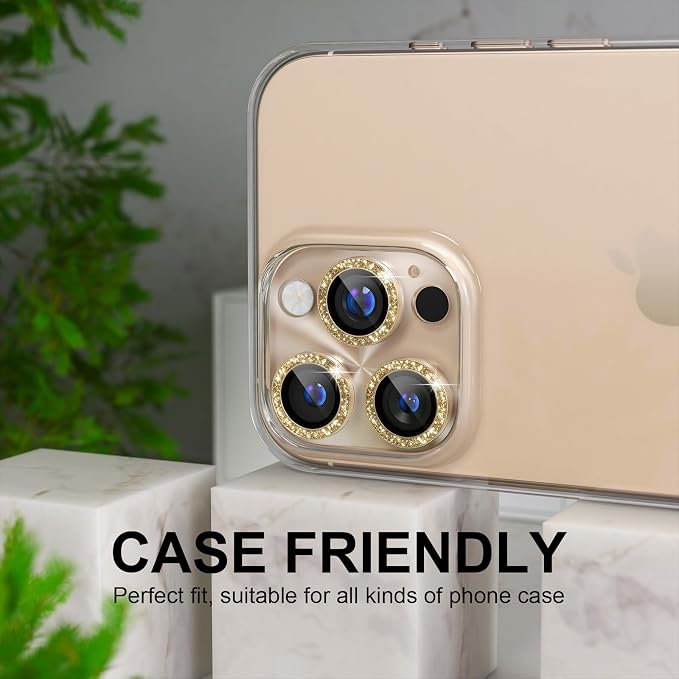Choiche Compatible for iPhone 16 Pro/iPhone 16 Pro Max Camera Lens Protector - Image 4