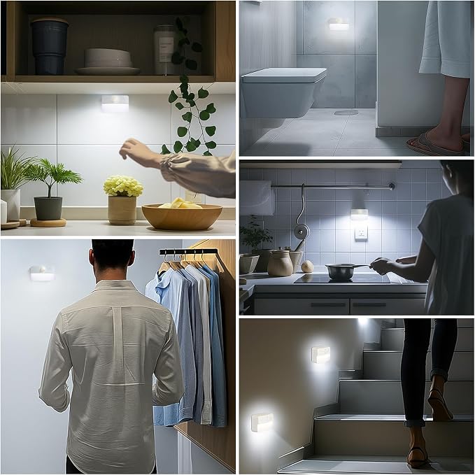Guankai 3 Pack Motion Sensor Stair Lights - Image 6