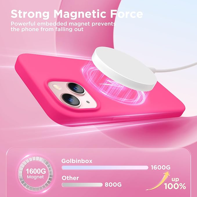 GolbinBox Magnetic for iPhone 13 Case & iPhone 14 Case, Compatible - Image 3