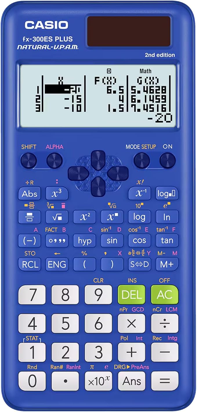 Casio fx-300ES Plus 2nd Edition – Standard Scientific Calculator | 262 Functions - Image 2