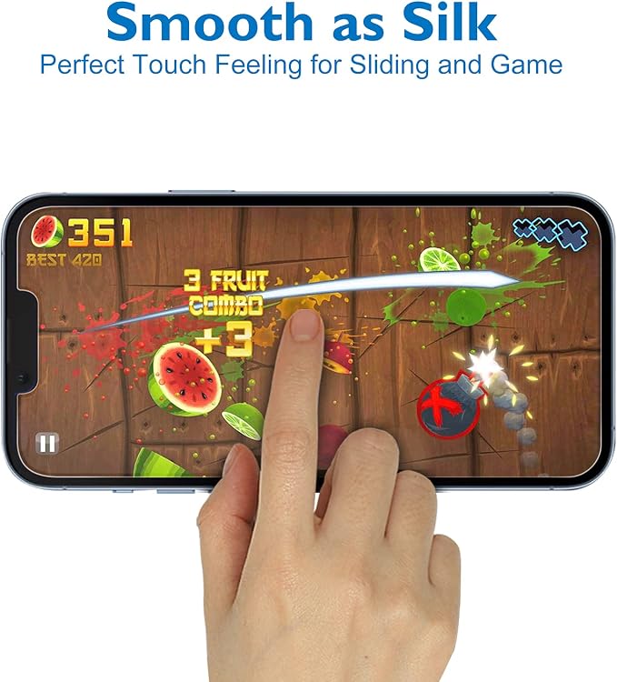 Mothca 2 Pack Matte Glass Screen Protector - Image 2