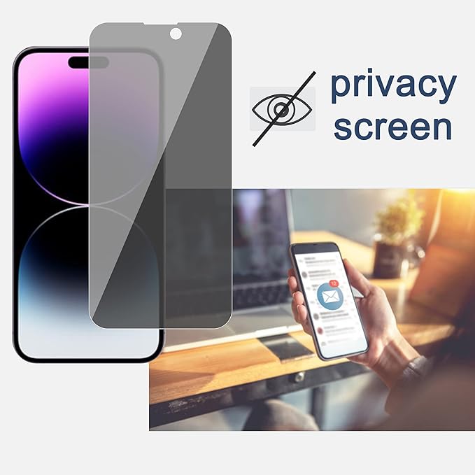 Ailun 2Pack Privacy Screen Protector Compatible - Image 2