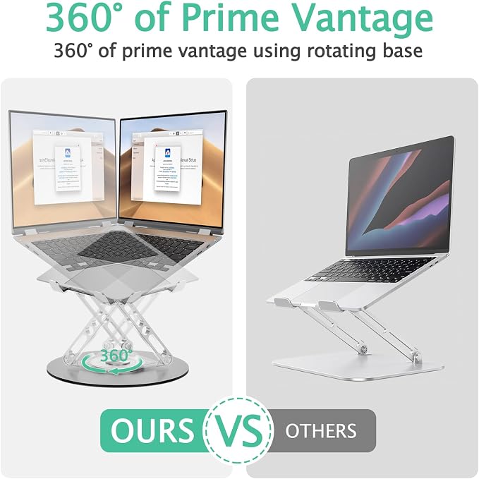 Laptop Stand for Desk Adjustable Computer Stand - Image 4