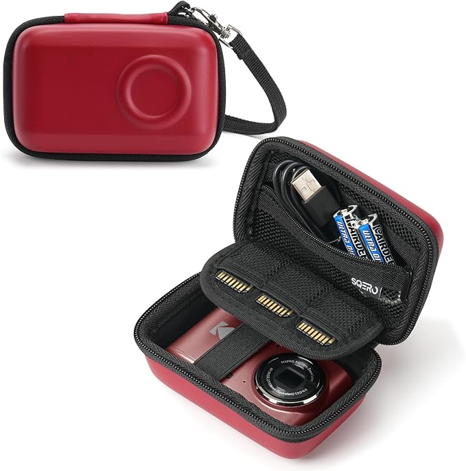 SQERO Digital Camera Case for KODAK PIXPRO FZ45 FZ55 & CAMKORY 1080P by SQERO