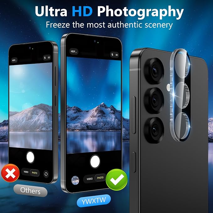 YWXTW 3 Pack Camera Lens Protector - Image 3