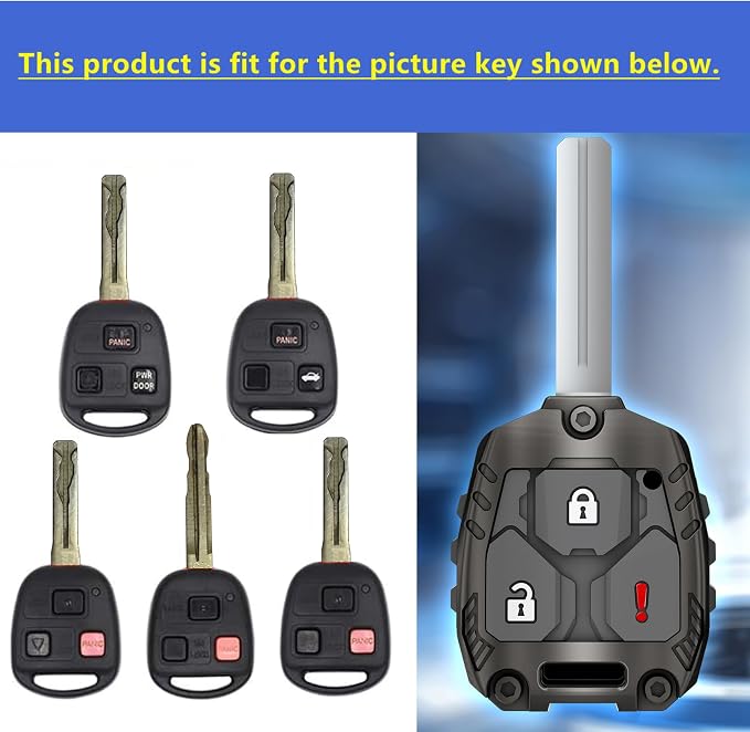 Keyless Entry Systems for Lexus Key Fob Cover Fits for Toyota FJ Cruiser Toyota - Image 2