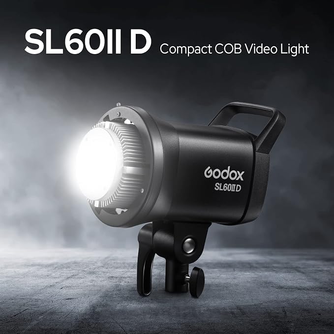 Godox SL60 SL60IID 70W LED Video Light, Cob Video Light Bowens Mount LED Studio - Image 2