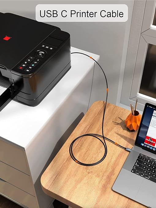 CableCreation USB C to USB B Printer Cable - Image 2