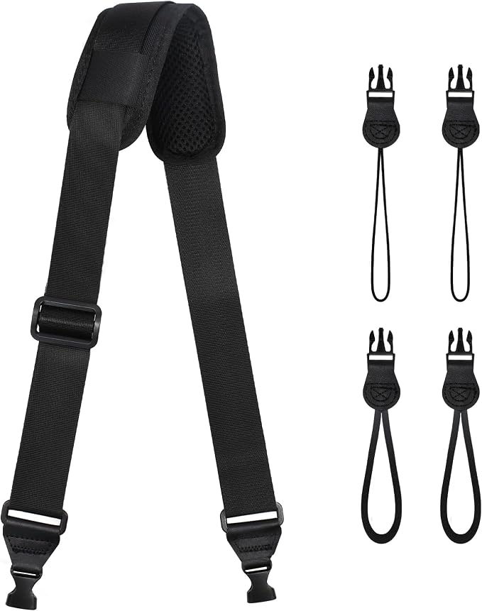 TIMISM Shoulder Strap with Pad, 2 Sets of Quick Release Buckles, Adjustable by TIMISM