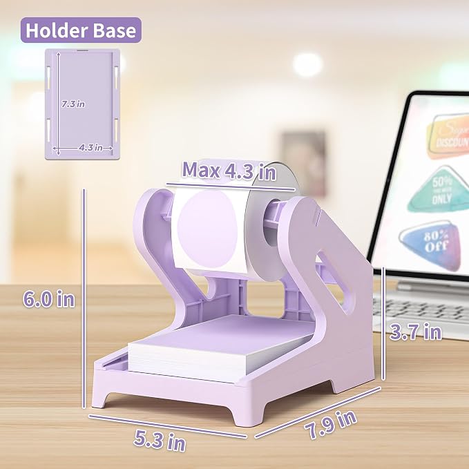 PONNOR Label Holder Thermal Label Holder - Image 2