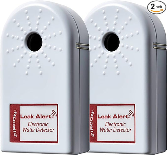 Zircon Leak Alert Water Leak Detector & Flood Sensor Alarm/Water Leak Sensor by Zircon