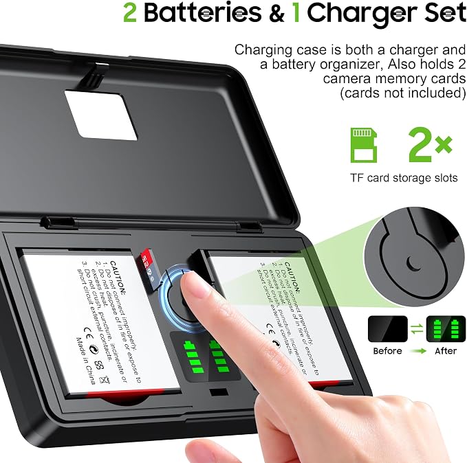 NP-BG1 Battery and Charger Set, Digital Camera Accessories Kit - Image 3