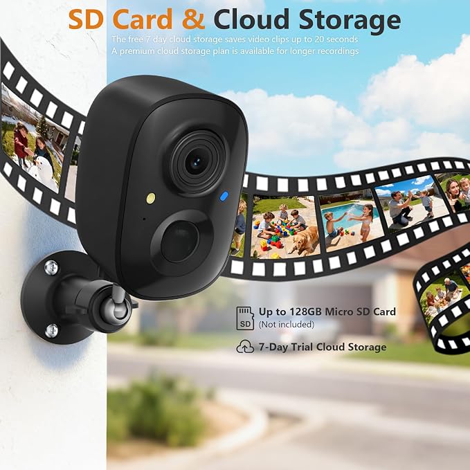 2K FHD Security Camera Wireless Outdoor Cameras - Image 4