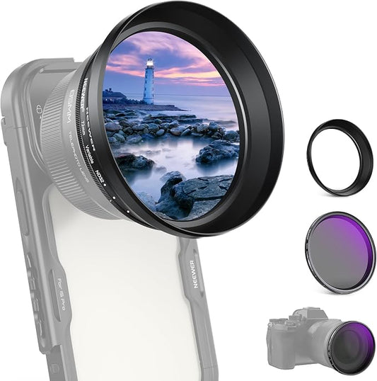 NEEWER 72mm Variable ND Filter by Neewer
