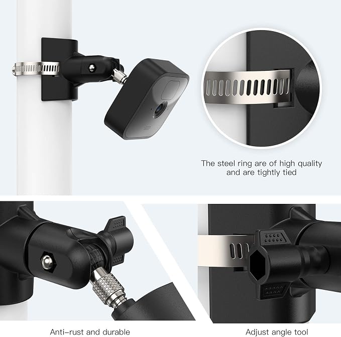 HOLACA Blink Camera Pole Mount Blink Outdoor Mount Compatible - Image 4