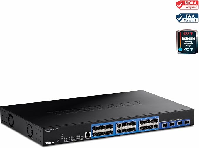 TRENDnet 28-Port Layer 2 Managed SFP Switch - Image 9