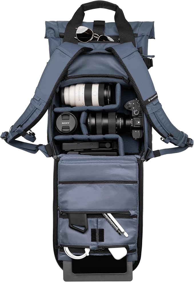 WANDRD PRVKE Rolltop 15L V4 Photography Bundle – Compact Travel Camera Backpack - Image 3