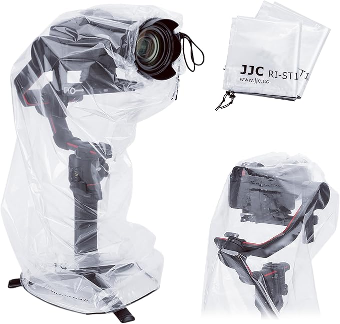 2 Pcs Camera Rain Coat for DSLR Cameras & Stabilizer, RSC 2, RS 2, Ronin-SC S by JJC