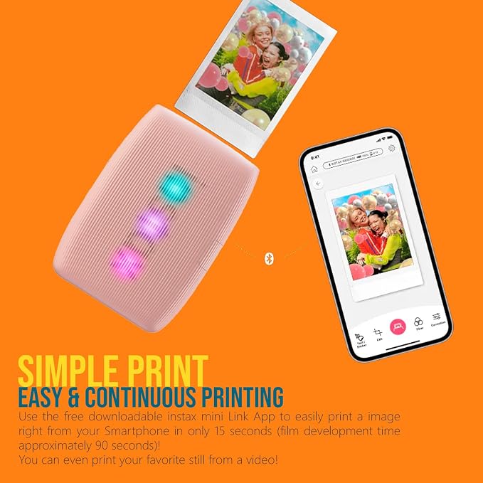 Fujifilm Instax Mini Link 3 Compact Smartphone Printer - Image 3